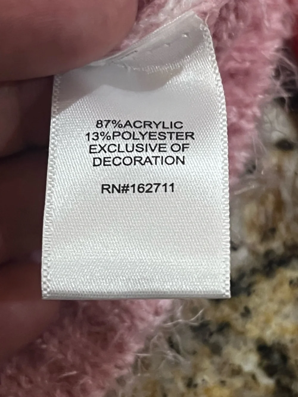 New - Rudolph the Red Nose Reindeer Girls Christmas Sweater in Pink | Size M (5)